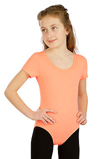 Children´s gymnastics leotard with short sleeves. LITEX