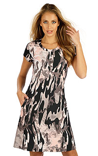Dresses, skirts, tunics LITEX > Women´s dress with short sleeves.