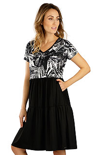 Women´s clothes LITEX > Women´s dress with short sleeves.