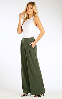 Kalhoty dámské s širokými nohavicemi. LITEX