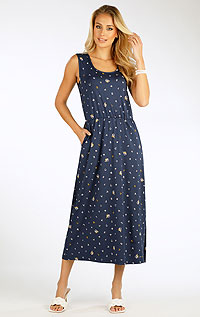 Šaty dámské dlouhé bez rukávu. LITEX