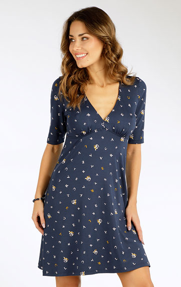 Šaty dámské s krátkým rukávem. | Šaty, sukně, tuniky LITEX