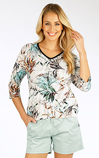 T-Shirts, Tops, Blusen LITEX > Damen Bluse mit 3/4 Ärmeln.