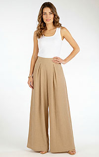 Kalhoty dámské s širokými nohavicemi. LITEX