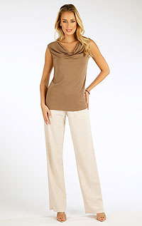 Kalhoty dámské s širokými nohavicemi. LITEX