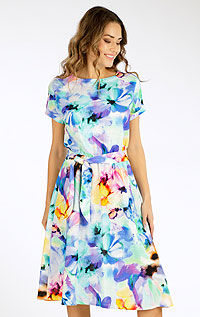 Šaty dámské s krátkým rukávem. LITEX