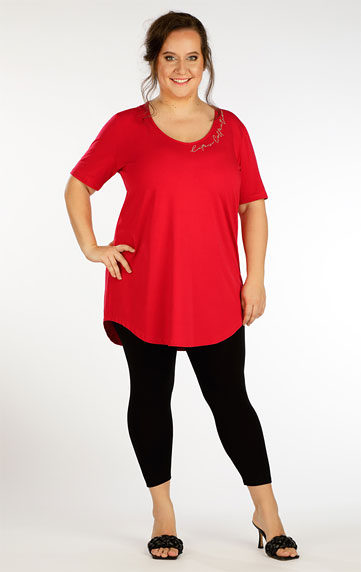 Legíny dámské pro plnoštíhlé PLUS SIZE. | Legíny střední LITEX