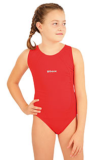 Dievčenské jednodielne športové plavky. LITEX