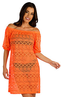 Beach  Accessories LITEX > Beach dress with short sleeves.