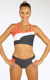 Plavky sportovní top bez výztuže. LITEX