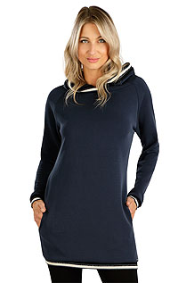 Sportbekleidung LITEX > Damen Lange Sweatshirt mit Kapuzen.
