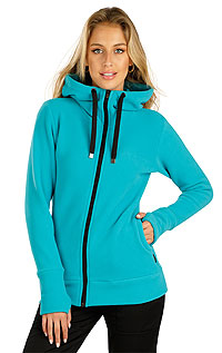 Sale LITEX > Fleece Damen Sweatshirt mit Kapuzen.