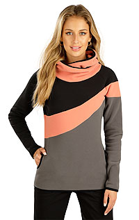 Sweatshirts, Rollkragenpullover LITEX > Fleece Damen Sweatshirt.