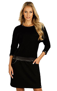 Damenmode LITEX > Damen Kleid mit 3/4 Ärmeln.