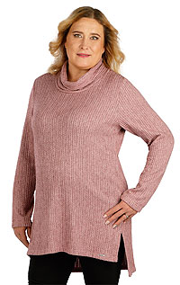 Damen Rollkragenpullover mit langen Ärmeln. LITEX