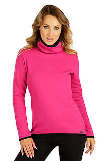 Damen Rollkragenpullover mit langen Ärmeln. LITEX