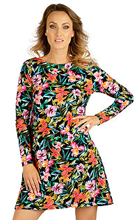 Women´s dress with long sleeves. LITEX