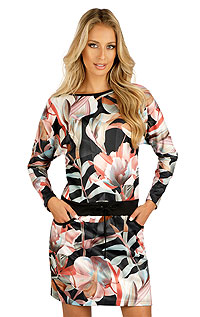 Women´s dress with long sleeves. LITEX