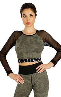 Sportswear LITEX > Women´s T-shirt - Crop Top.