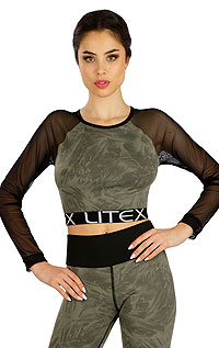 Women´s T-shirt - Crop Top. LITEX