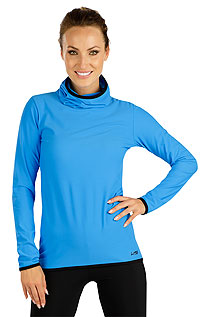 Sportswear LITEX > Women´s  turtleneck with long sleeves.