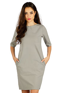 Damen Kleid kurzarm. LITEX