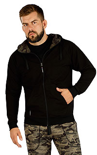 Hoodies, jackets LITEX > Men´s hooded jumper.