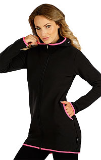 Sportbekleidung LITEX > Fleece Damen Sweatshirt mit Kapuzen.