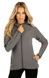 Hoodies, Polonecks LITEX > Women´s fleece hoodie jacket.