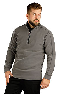 Hoodies, jackets LITEX > Men´s jumper with stand up collar.