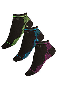 Litex Sportovní ponožky polonízké. 9963724-25 602 - vel. 24-25 reflexně zelená