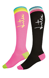 Socks LITEX > Sports compression knee high socks.