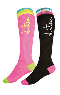 Sports compression knee high socks. LITEX