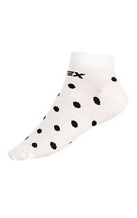 Litex Designové ponožky nízké. 9A02126-27 100 - vel. 26-27 bílá