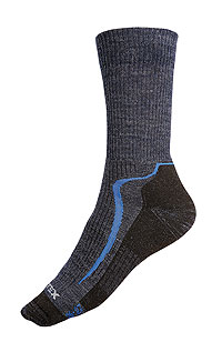 Litex Sportovní vlněné MERINO ponožky. 9A03024-25 507 - vel. 24-25 modrá