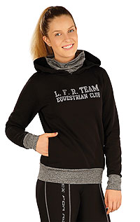 Reitbekleidung LITEX > Damen Sweatshirt mit Kapuzen.