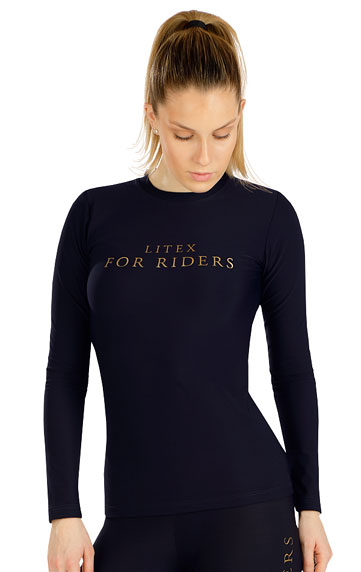 Tričko dámske s dlhým rukávom. | Jazdecké tričká LITEX