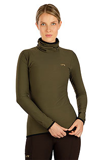 Riding T-shirts LITEX > Women´s  turtleneck with long sleeves.